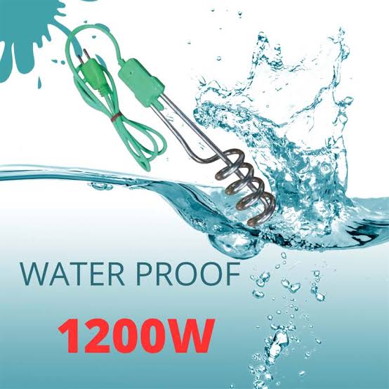 Electric water heating rod