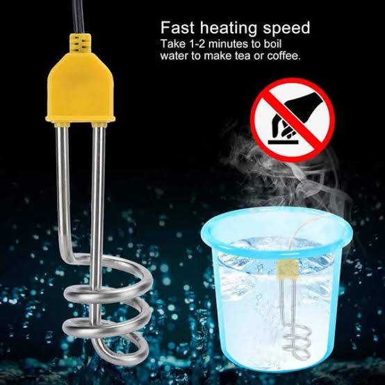 Electric water heating rod