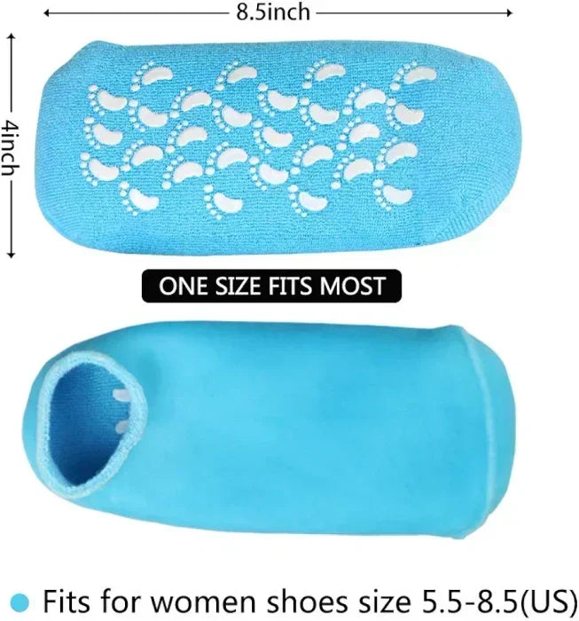 Inner silicon Moisturizing Socks