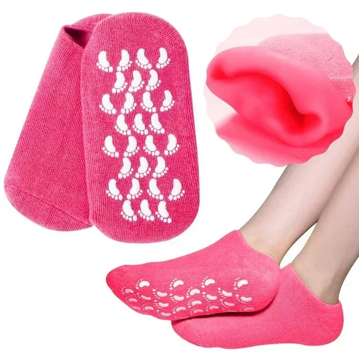 Inner silicon Moisturizing Socks